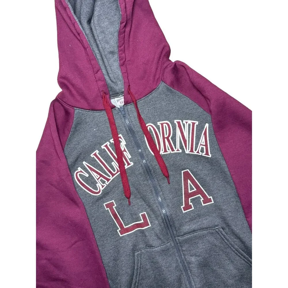 Hill California LA zip up hoodie Size Xlarge